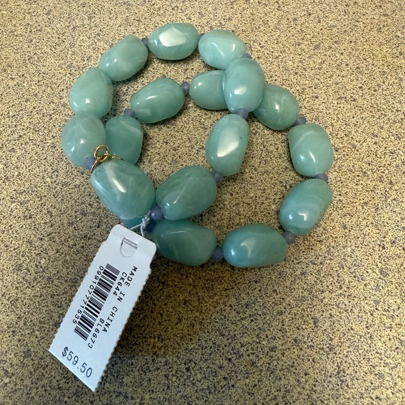 J Crew chunky beaded bracelet set NWT - Picture 2 of 3